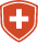 Cross on a shield icon.